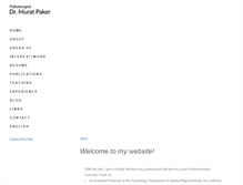 Tablet Screenshot of muratpaker.com